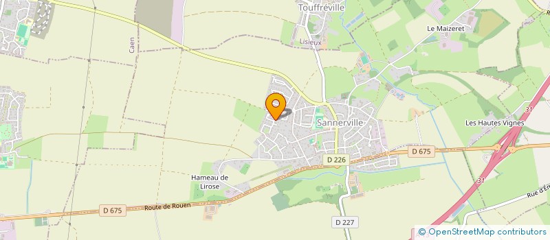 localisation de l'entreprise MONSIEUR HAYTHEM BOUBAKER  SANNERVILLE