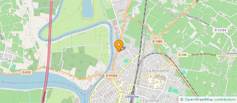 localisation de l'entreprise MONSIEUR HAYTHEM CHERBIB  LIBOURNE