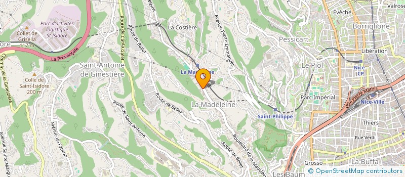 localisation de l'entreprise MONSIEUR HAYTHEM MAATOUG  NICE