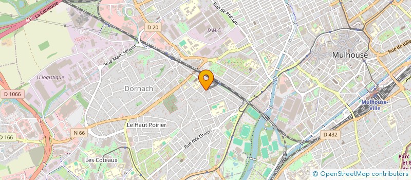 localisation de l'entreprise MONSIEUR HAZAR NASER  MULHOUSE