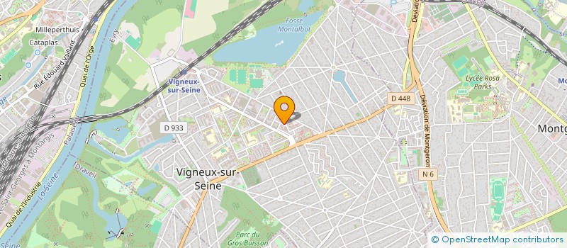 localisation de l'entreprise MONSIEUR HAZEM ALI  VIGNEUX-SUR-SEINE