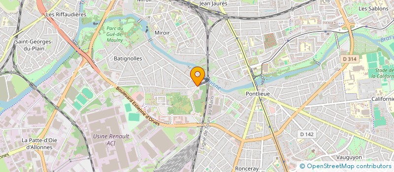 localisation de l'entreprise MONSIEUR HAZEM ARBIE  LE MANS