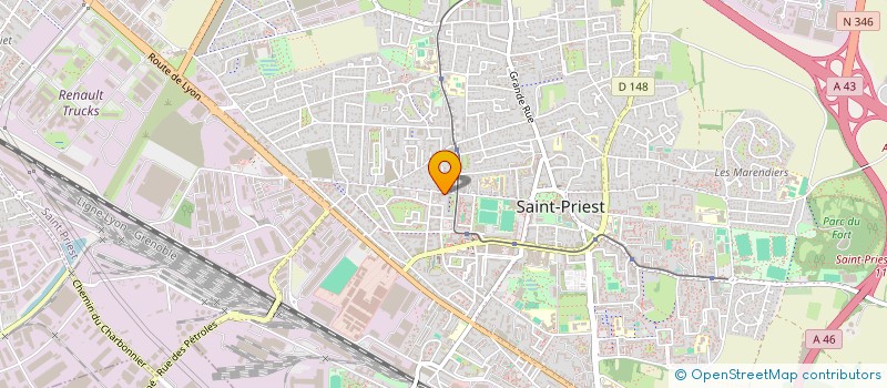 localisation de l'entreprise MONSIEUR HAZEM AYARI  SAINT-PRIEST