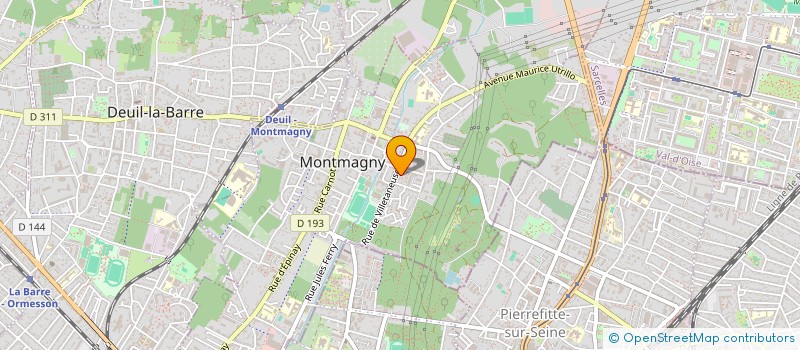 localisation de l'entreprise MONSIEUR HAZEM HAMEDTOU  MONTMAGNY