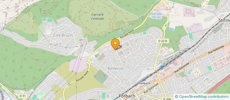 localisation de l'entreprise MONSIEUR HAZEM JABRI  FORBACH