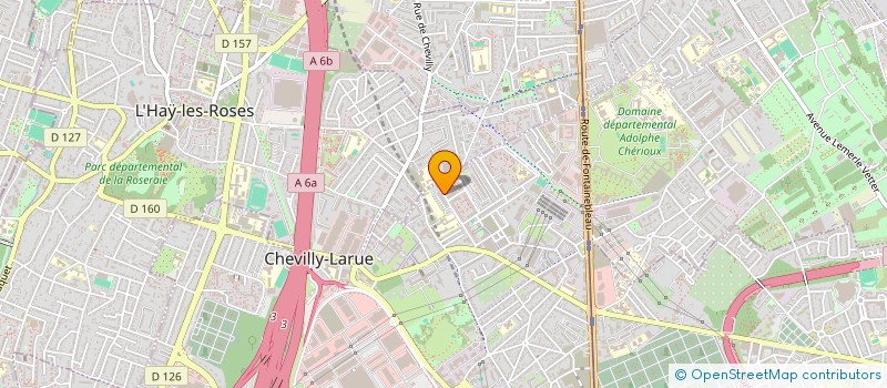 localisation de l'entreprise MONSIEUR HAZEM KOSKSI  CHEVILLY-LARUE