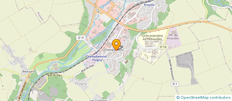 localisation de l'entreprise MONSIEUR HAZEM LAAMIRI  PROVINS