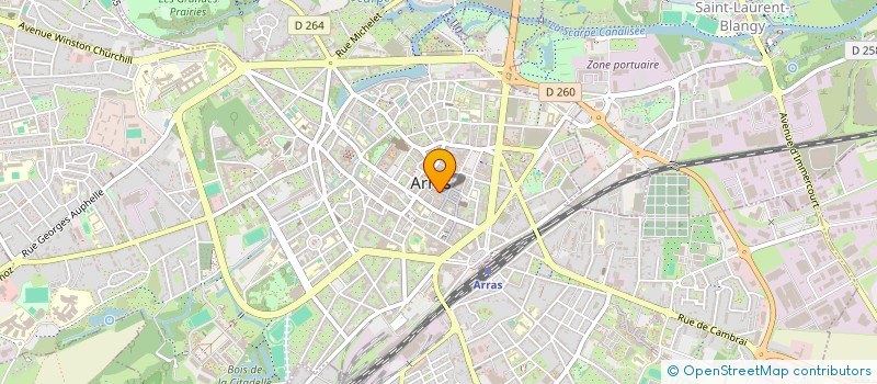 localisation de l'entreprise MONSIEUR HAZEM NABOUS à ARRAS