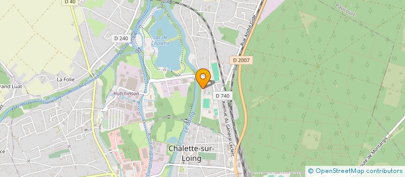 localisation de l'entreprise MONSIEUR HAZEM ZAGHDOUD à CHALETTE-SUR-LOING