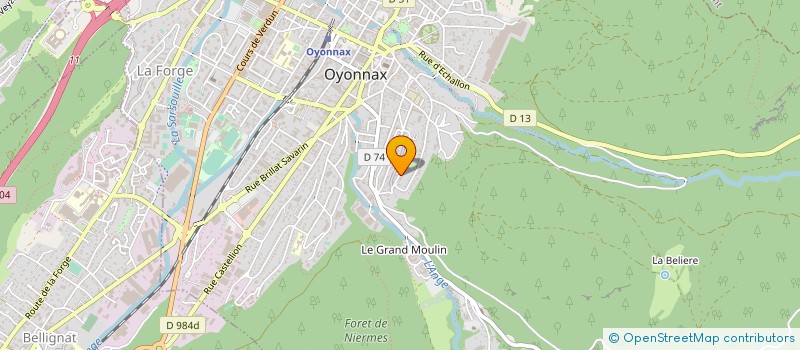 localisation de l'entreprise MONSIEUR HAZER SAPCI à OYONNAX
