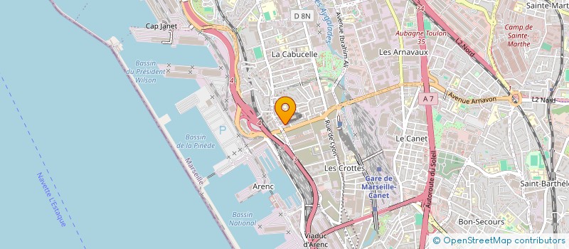 localisation de l'entreprise MONSIEUR HAZIM EL SABAROUT à MARSEILLE
