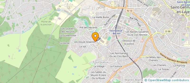 localisation de l'entreprise MONSIEUR HAZIM GHANMI-REHANI  SAINT-GERMAIN-EN-LAYE