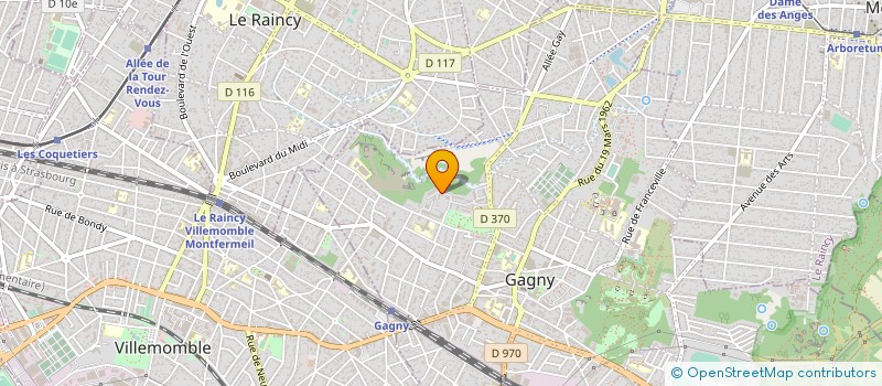 localisation de l'entreprise MONSIEUR HAZIM MASSADE à GAGNY