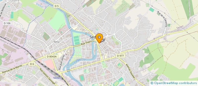 localisation de l'entreprise MONSIEUR HAZIZ BOUMEDJAOUD  SEDAN