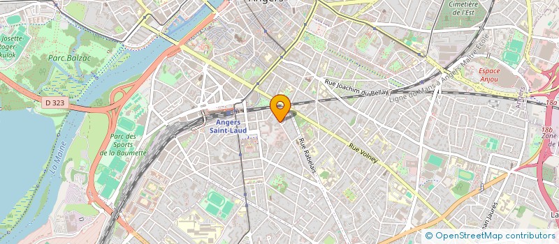 localisation de l'entreprise MONSIEUR HAZRAT BALOCH à ANGERS