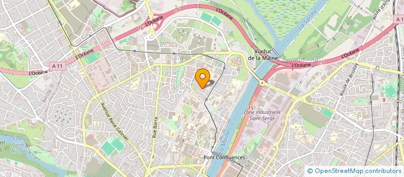 localisation de l'entreprise MONSIEUR HAZRAT MOHAMMAD à ANGERS