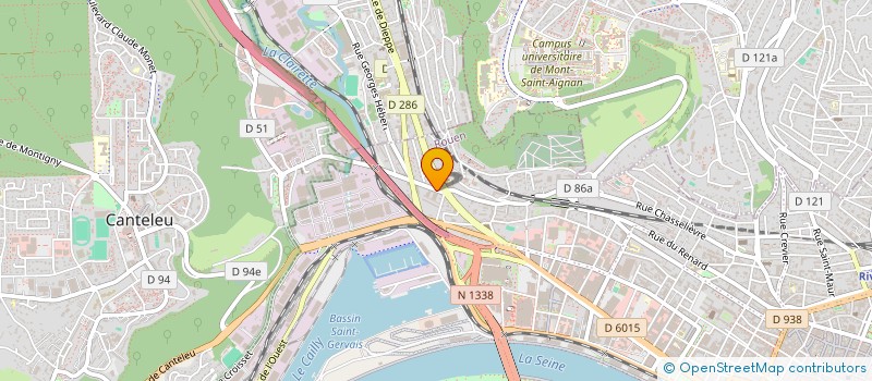 localisation de l'entreprise MONSIEUR HAZRAT ZAKHELWAL  ROUEN