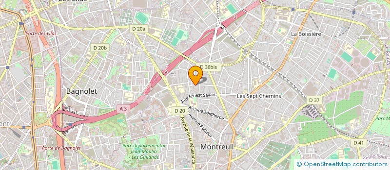 localisation de l'entreprise MONSIEUR HAZRATULLAH AHMADZAI à MONTREUIL