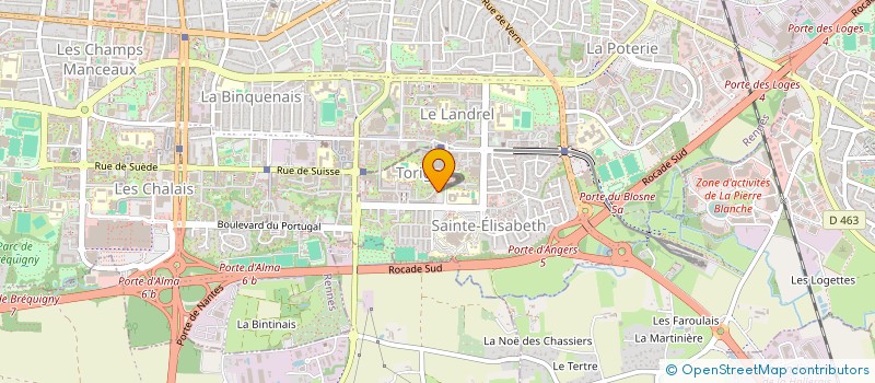 localisation de l'entreprise MONSIEUR HAZZRAT JABAR KHAIL  RENNES