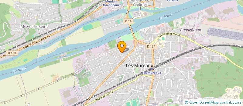 localisation de l'entreprise MONSIEUR HDELI ABDELGHANI à LES MUREAUX