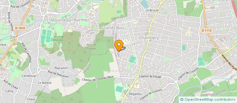 localisation de l'entreprise MONSIEUR HEAN LACROIX  CADAUJAC