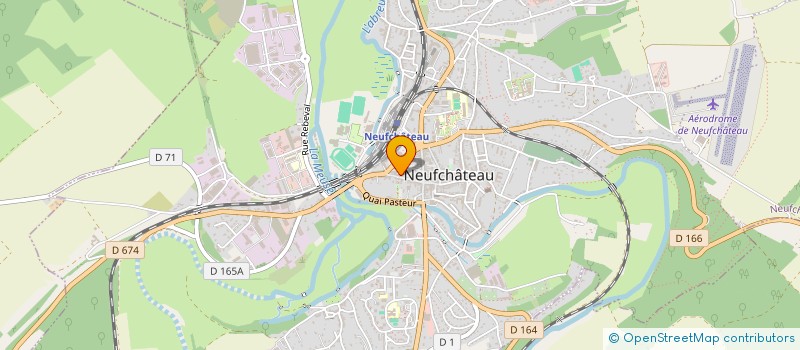 localisation de l'entreprise MONSIEUR HEANG NGO  NEUFCHATEAU