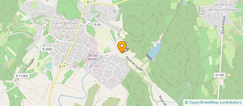 localisation de l'entreprise MONSIEUR HEASCLIF BIEGEL  SAINT-MATHIEU-DE-TREVIERS