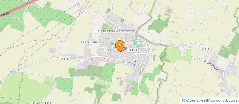 localisation de l'entreprise MONSIEUR HEATCLIFF CHATEAU à LE PLESSIS-GRAMMOIRE