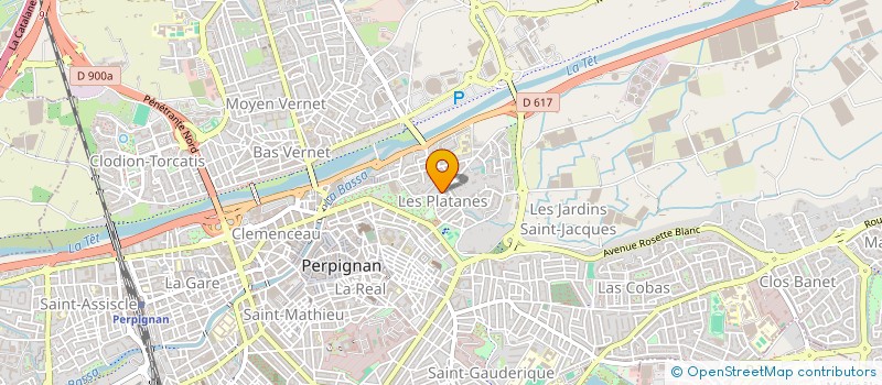 localisation de l'entreprise MONSIEUR HEBER SALAS FERNANDEZ  PERPIGNAN