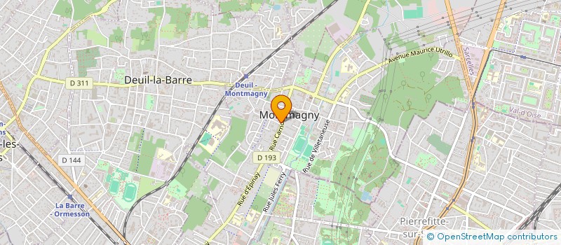 localisation de l'entreprise MONSIEUR HEBOUCHE BRAHIM  MONTMAGNY