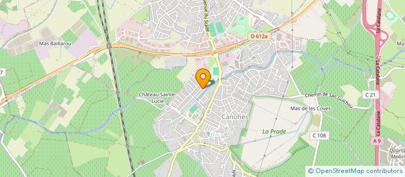 localisation de l'entreprise MONSIEUR HECHAM BELHAMI  CANOHES