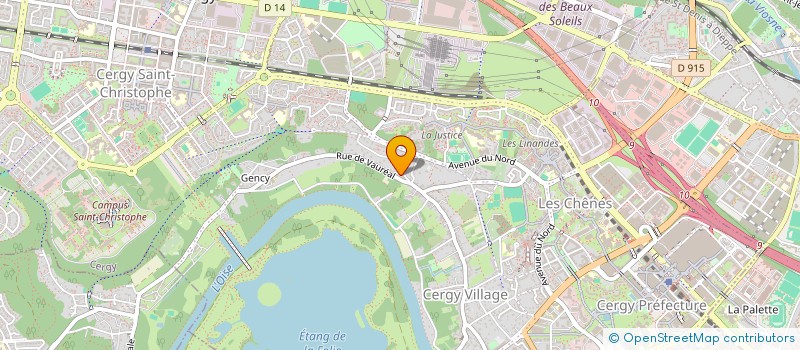 localisation de l'entreprise MONSIEUR HECHMI AYEB  CERGY