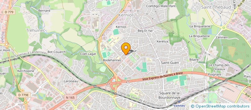 localisation de l'entreprise MONSIEUR HECHMI GHRAIDI à VANNES