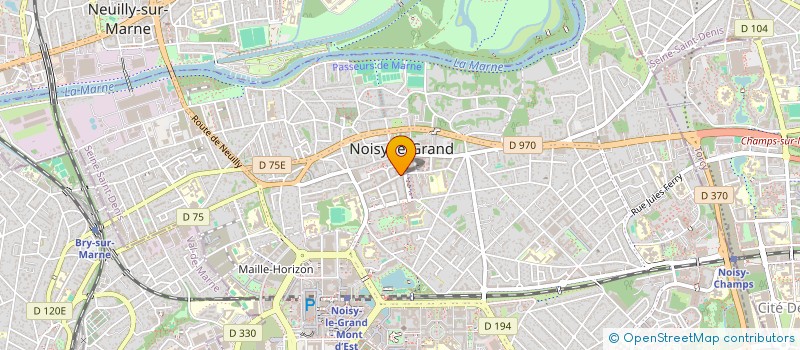 localisation de l'entreprise MONSIEUR HECHNI OUERIMI  NOISY-LE-GRAND