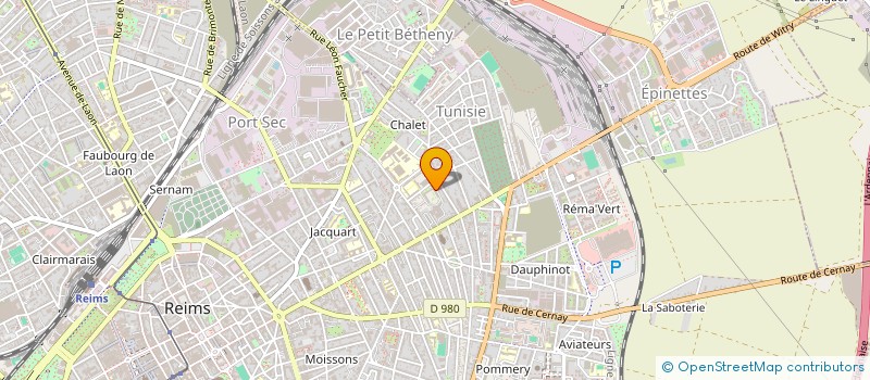 localisation de l'entreprise MONSIEUR HECKOR MILET JOSEPH BASSOBISSA  REIMS