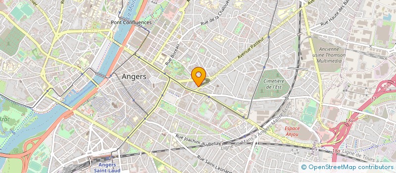 localisation de l'entreprise MONSIEUR HECTOR AHMAT KOLO à ANGERS
