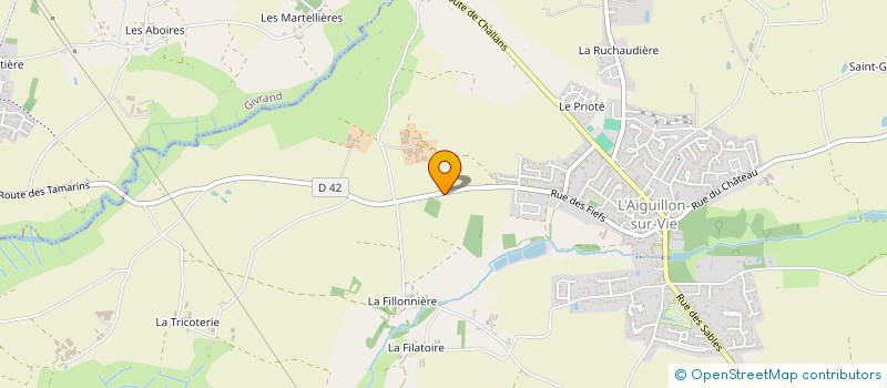 localisation de l'entreprise MONSIEUR HECTOR ARANCIBIA CORTEZ à L'AIGUILLON-SUR-VIE