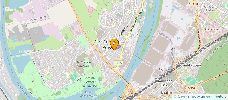 localisation de l'entreprise MONSIEUR HECTOR ARRACHEA  CARRIERES-SOUS-POISSY