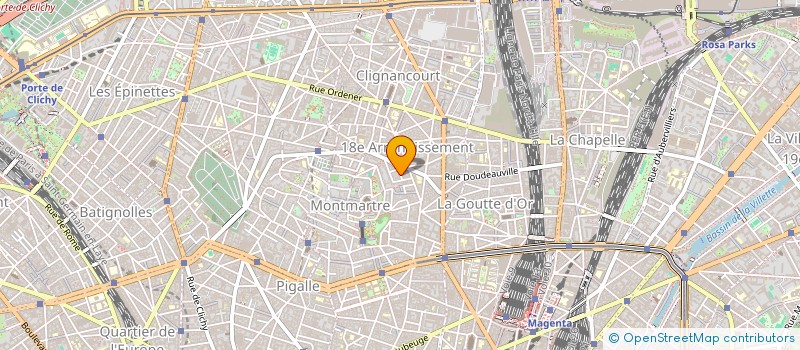 localisation de l'entreprise MONSIEUR HECTOR BOUTHEROUE DESMARAIS  PARIS