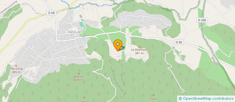 localisation de l'entreprise MONSIEUR HECTOR COUGOURDAN à NEOULES