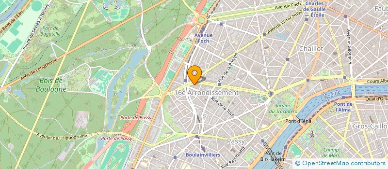 localisation de l'entreprise MONSIEUR HECTOR DE BEARN à PARIS