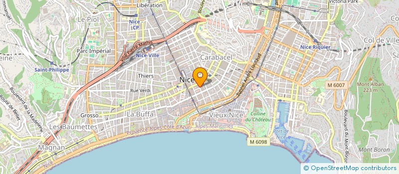 localisation de l'entreprise MONSIEUR HECTOR ECHEVERRY RESTREPO à NICE