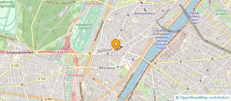 localisation de l'entreprise MONSIEUR HECTOR GALLOULA  PARIS