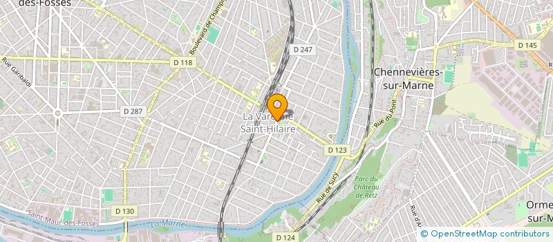 localisation de l'entreprise MONSIEUR HECTOR GODZIEN à SAINT-MAUR-DES-FOSSES