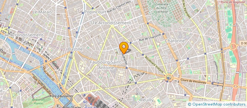 localisation de l'entreprise MONSIEUR HECTOR GRUYER  PARIS