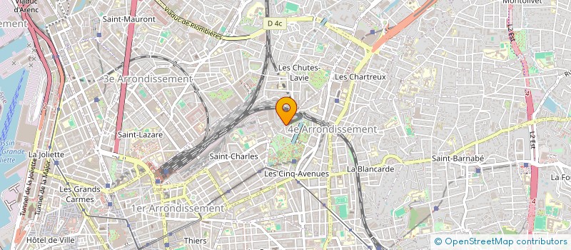 localisation de l'entreprise MONSIEUR HECTOR LOMABOMI à MARSEILLE
