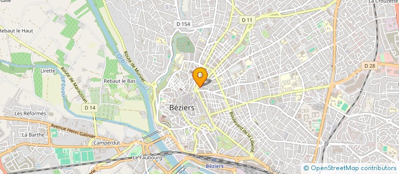 localisation de l'entreprise MONSIEUR HECTOR LOPEZ à BEZIERS