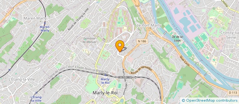 localisation de l'entreprise MONSIEUR HECTOR MANZUR  MARLY-LE-ROI