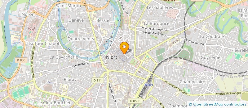localisation de l'entreprise MONSIEUR HECTOR MORALES GALARZA à NIORT