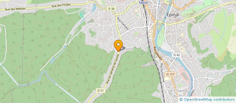 localisation de l'entreprise MONSIEUR HECTOR MULOT à EPINAL